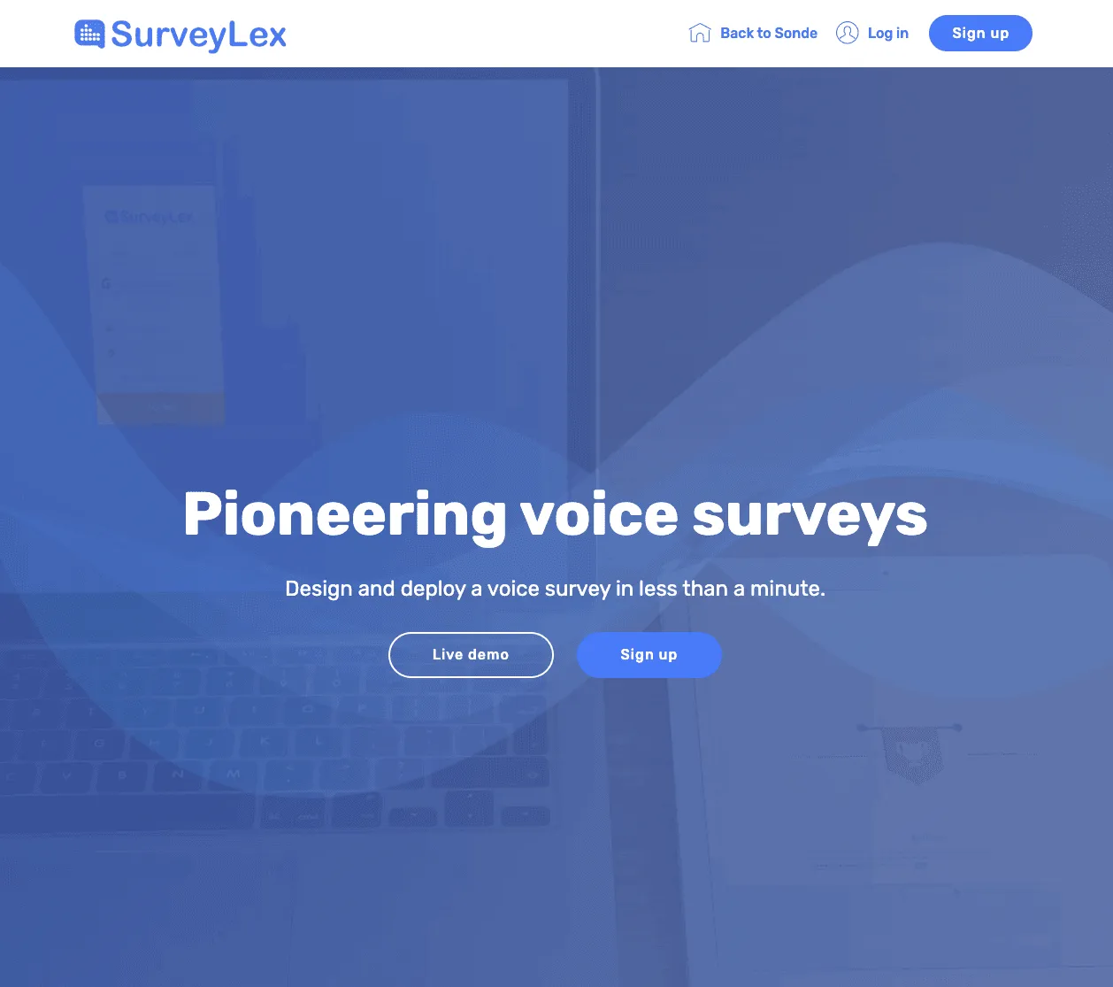 SurveyLex's Website